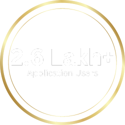 2.6 Lakhs+ Application Users